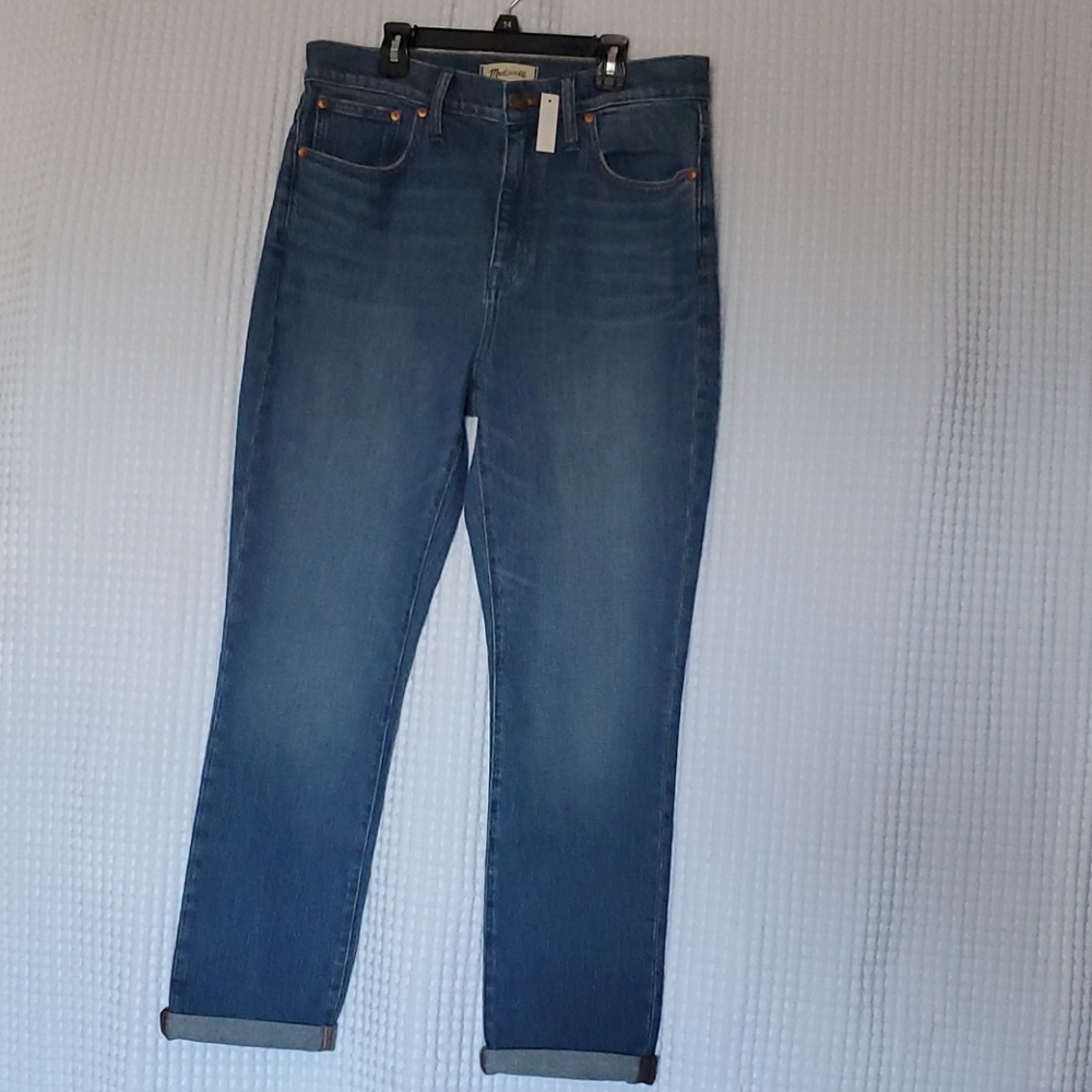 Woman Madewell High rise slim boy jean